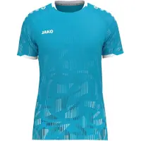 Jako Sonic Shirt Korte Mouw Kinderen - Aqua / Marine / Wit | Maat: 140