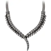 Alchemy - Thoracic Collar Ketting - Zilverkleurig
