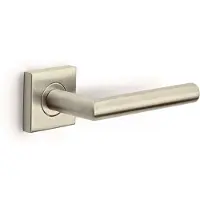FMB Deurkruk Acantha | vierkant rozet | PVD Champagne