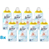 Lenor Sensitive Wasverzachter – 8 x 59 Wasbeurten – Hypoallergeen – 8 Stuks