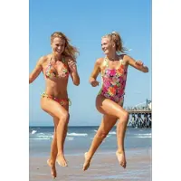 Beco Fresh Flowers Triangle Bikini | B Cup | Multicolor - 36