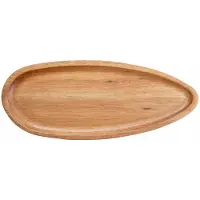 Usorteret Houten Serveerschaal 12,5x30 cm - Natuurlijk Acaciahout