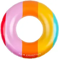 Swim Essentials Zwemring Ø90 cm regenboog