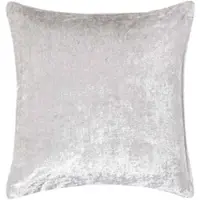 Homescapes Luxe gebroken fluwelen kussenhoes in champagne 45 x 45 cm