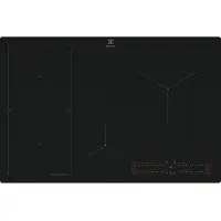 Electrolux EIS82453IZ, Zwart, Inbouw, 80 cm, Inductiekookplaat met zones, Keramisch, 4 zones