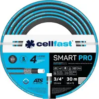Cellfast SMART PRO ATS - Tuinslang 4-lagige 3/4" 30 m - UV- en algenbestendig