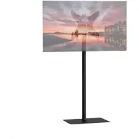 Cavus Vloerstandaard SQUARE zwart 150 cm VESA 400x400