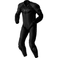 Rst Tractech Evo D3O, leren pak 1st. geperforeerd ,zwart/zwart ,5XL