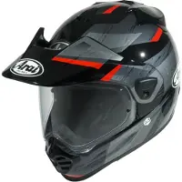 Arai Tour-X5 Anodize Crosshelm Grijs/Zwart/Rood M unisex