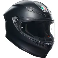 AGV K6 S Integraalhelm Mat/Zwart L, unisex