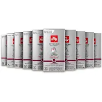 Illy Lungo Intenso Koffiecups - Intensiteit 7/9 - 10 x 10 capsules