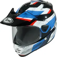 Arai Tour-X5 Anodize Crosshelm Blauw/Zwart/Wit S unisex