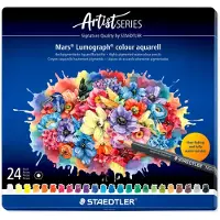 Staedtler Mars Lumograph 24 Pcs Pencil Veelkleurig Kinderen