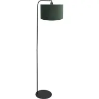 Steinhauer Vloerlamp Stang 4796ZW met groene velours kap