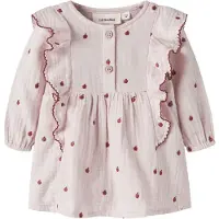 Lil´ Atelier Jurk groen / rosa / rood