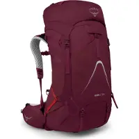 Osprey - Women's Aura AG LT 65 - Trekkingrugzak S/M, rood