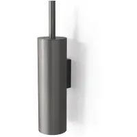 Zack TUBO Wandtoiletborstel - 12.5x40cm - grafiet 40878