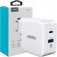 Choetech USB-A PD Wandlader - - 65W - Snelladen - Compatibel met iPhone 12/13/14 - GaN
