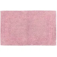 Homescapes badmat roze 50x80 cm gemaakt van 100% katoen