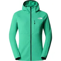 The North Face - Women's Summit Futurefleece Fullzip Hoodie - Fleecevest S, turkoois