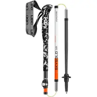 LEKI - Skysolo FX.One Carbon - Trekkingstokken 120 cm, neonorange /zwart
