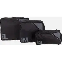 American Tourister pakzak Packing Cubes S / M / L Black / Grey zwart