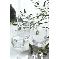 Hermia Concept 18-delige glazenset Mix It Up | glas transparant 7.3x7.3x9 cm drinkglazen | NADUVI