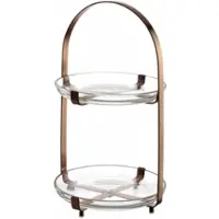 Leonardo CUCINA Etagère 2delig koper