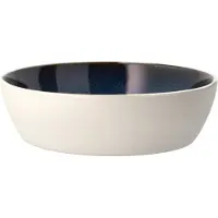 Bitz soepkom Ø 18 cm Wit-donkerblauw