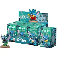 YuMe Stitch Verzamelbare Figuur Held 6 Modellen Willekeurige Verzending Geassorteerd Blauw