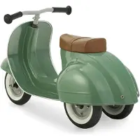Ambosstoys Classic Motorcycle Ride On Groen Kinderen