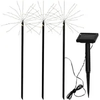 Star Trading LED lamp zonne-energie Firework set aardspiesen