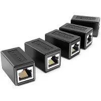 Vention IPVB0-5, Plat, Zwart, RJ-45, RJ-45, Cat6, F/UTP (FTP)