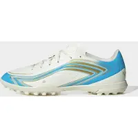 Adidas Voetbalschoen 'F50 Messi Club' lichtbeige / azuur / goud