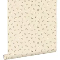 ESTAhome behang vintage bloemetjes geel - 50 x 900 cm - 132220
