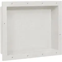 vidaXL Douchemat, matwit, 41x51x10 cm