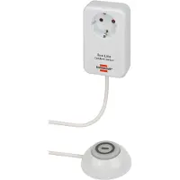 Brennenstuhl Eco-Line Comfort Switch doorvoerstekker met voetschakelaar