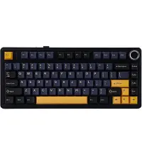 EPOMAKER x AULA F75 Zwart LEOBOG Icevein Switch RGB Draadloos Hotswap Mechanisch Gaming Toetsenbord