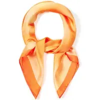 Yehwang Zomersjaals met bloemenprint, casual, polyester, dagelijkse accessoires Oranje
