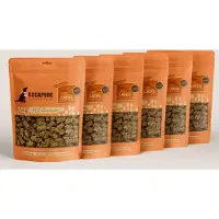 Escapure 6 X soft trainingssnack - Zalm hondensnack zacht – Multipack - omega 3 snack voor hond – Graanvrije hondensnoepjes zalm