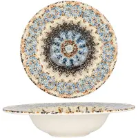 BY BONE Pastabord - Armonia - Porselein - 25 cm (400cc) - set van 2