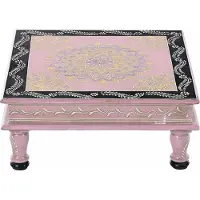 Loft 24 Salim-Accenttafel - Mangohout - Roze