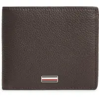 Tommy Hilfiger TH Central Portemonnee Leer 11.5 cm bruin