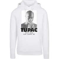 Mister tee Sweatshirt '2Pac Prayer' grijs / zwart / wit