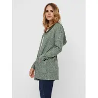 Vero Moda Gebreid vest 'Doffy' groen gemêleerd