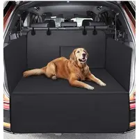Famanu - Kofferbakmat - Kofferbak bescherming - Hond met zijbescherming en bumperbescherming – universele kofferbakmat, waterdicht en krasbestendig, beschermdeken voor de kofferbak...