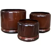 Buitengewoon Boet Pot Rickard Bruin L 26x31cm 1stuk