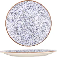 By Bone Dinerbord edera porselein 30 cm set van 6