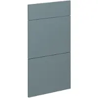 Vicco Keukenfront R-Line Blauw-grijs 39.6 x 70.4 cm meubelfront voor de onderkast met lades, Model 40953