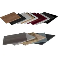 Vicco R-Line Keukenfront – 59.6 x 76.6 cm meubelfront voor de magnetronombouwkast Wit Hoogglans